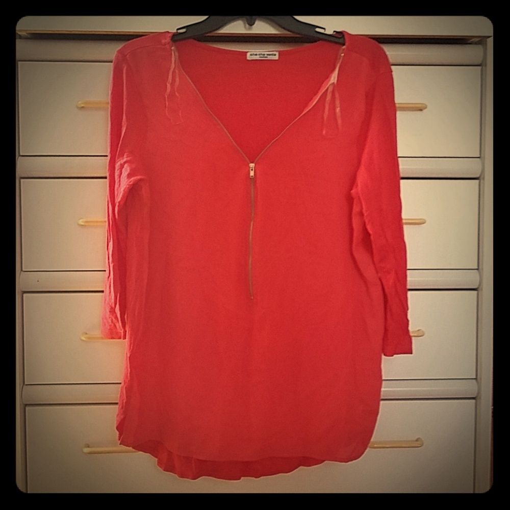 Pink blouse